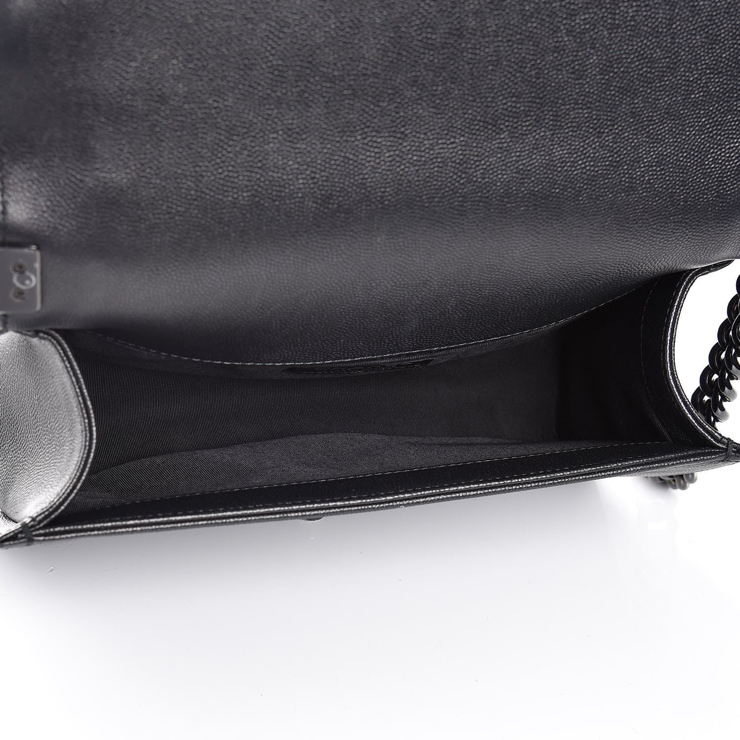 Chanel Caviar Quilted Medium Boy Flap So Black 5 of 8