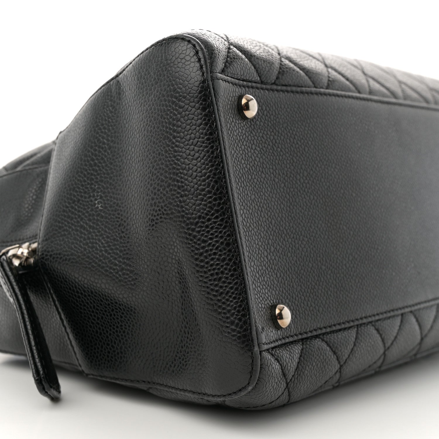 Chanel Caviar Quilted Bowler Black 9 of 11