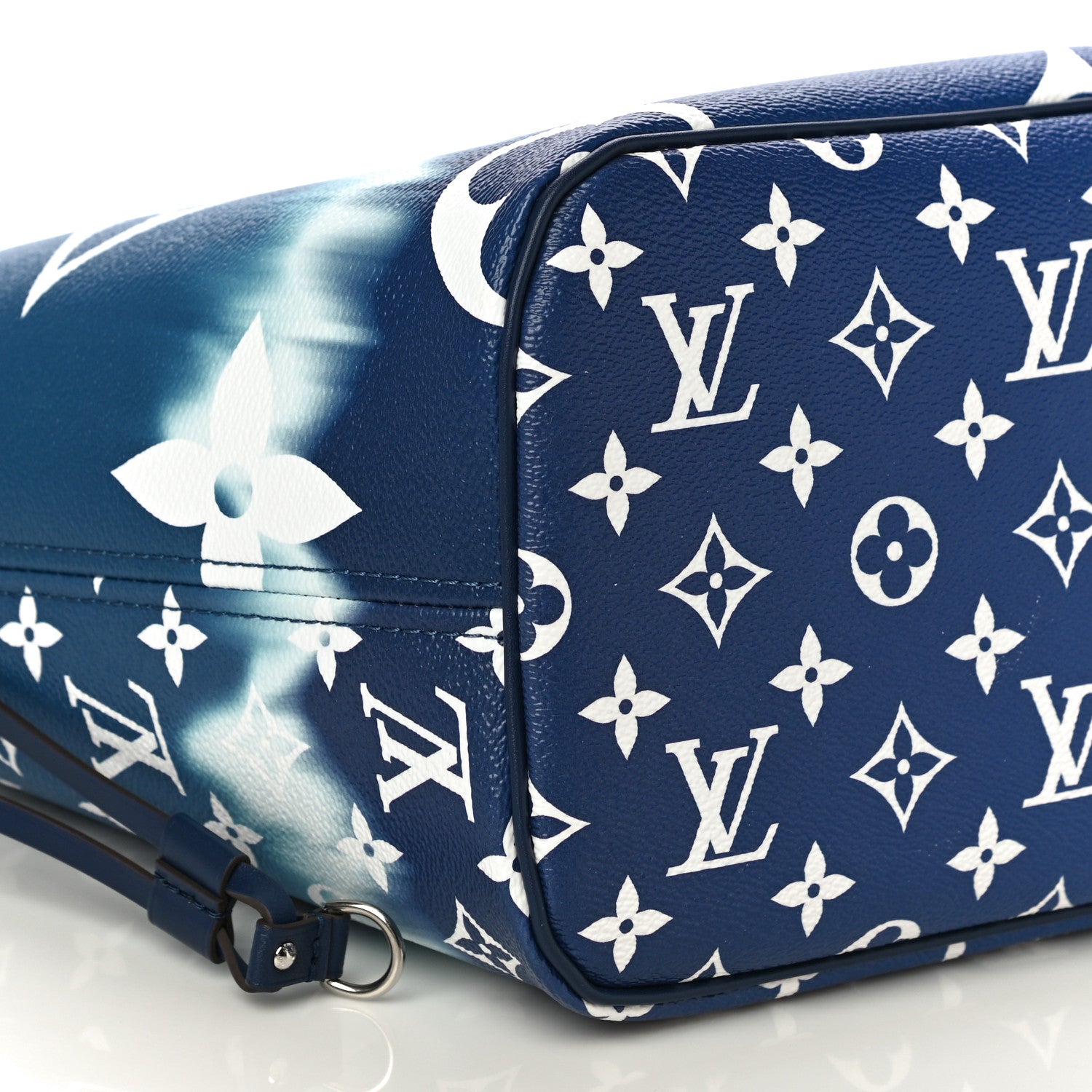 Louis Vuitton Monogram Escale Neverfull MM Blue 8 of 9