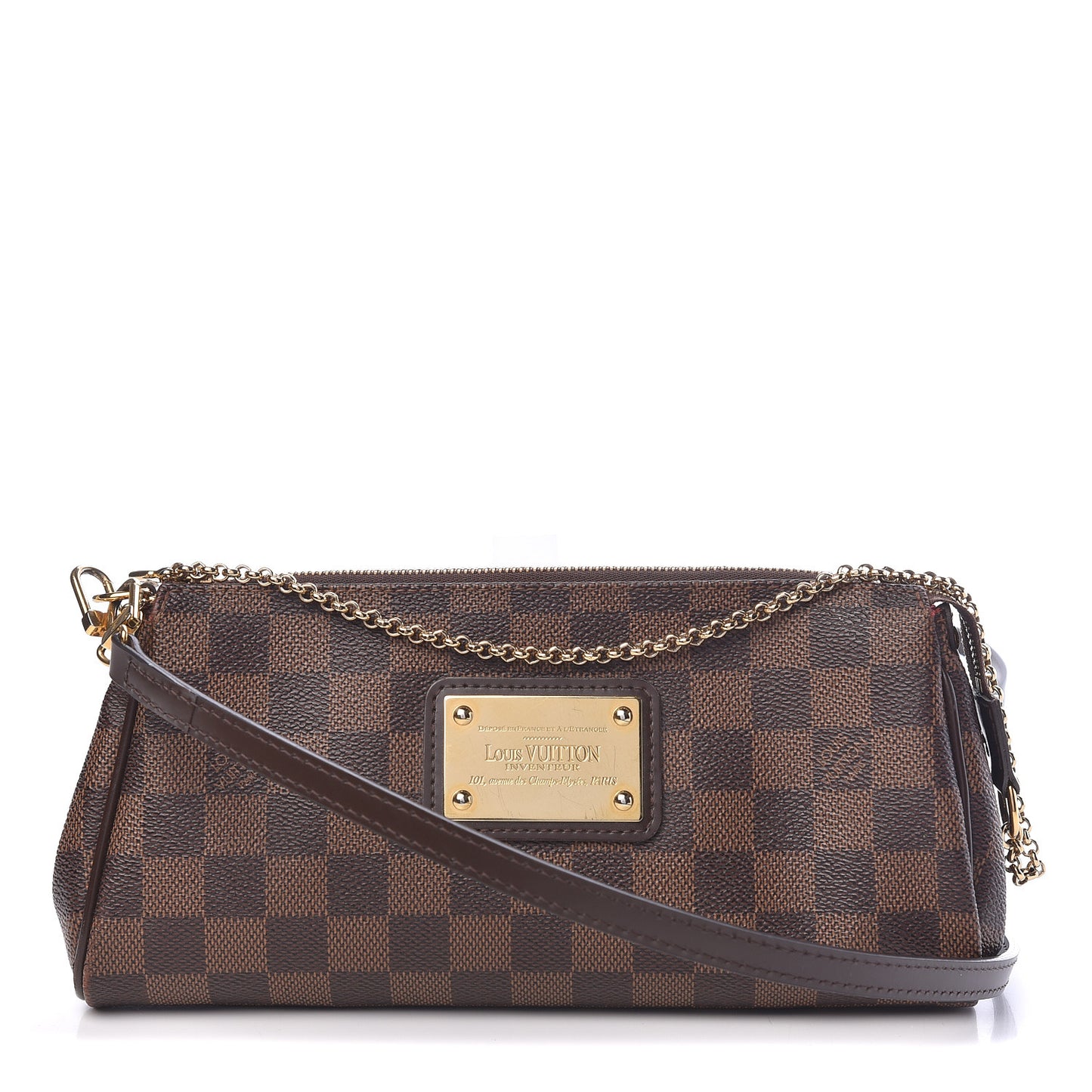 Damier Ebene Eva Clutch