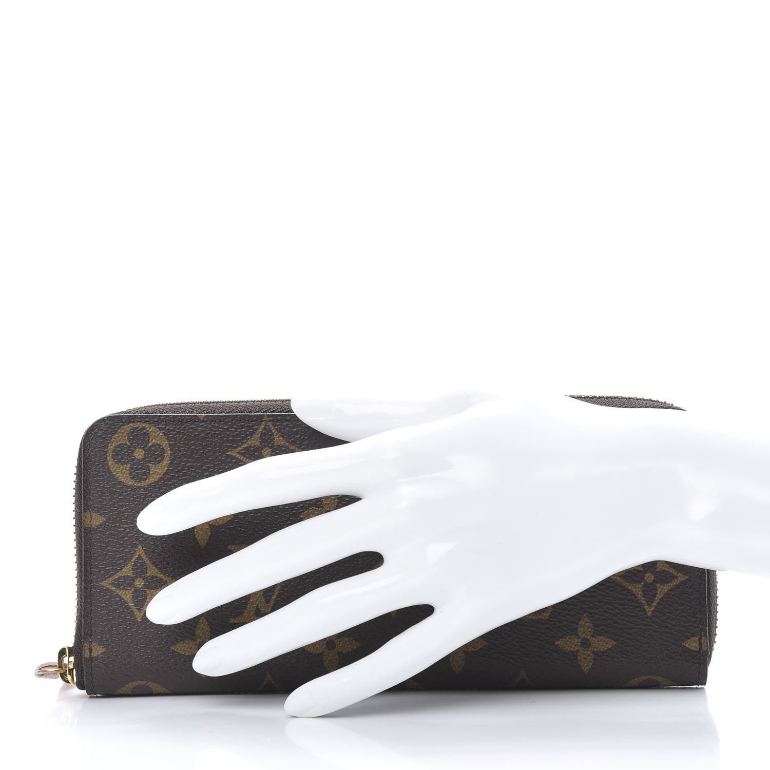 Louis Vuitton Monogram Clemence Wallet Rose Ballerine 2 of 9