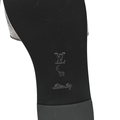 Louis Vuitton Patent Monogram Lock It Flat Mules 39 6 of 9