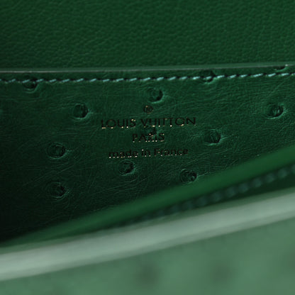 Louis Vuitton Ostrich Rose Des Vents PM Menthe 8 of 9