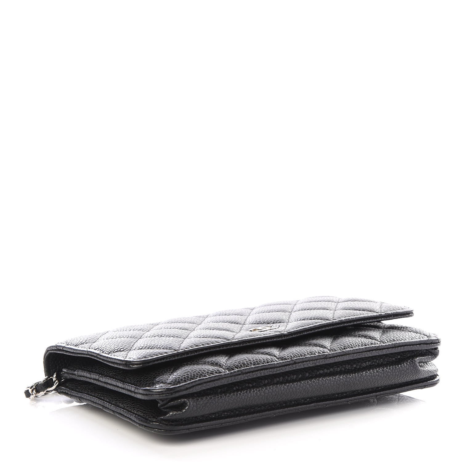 Chanel Caviar Quilted Wallet On Chain WOC Black 3 of 11