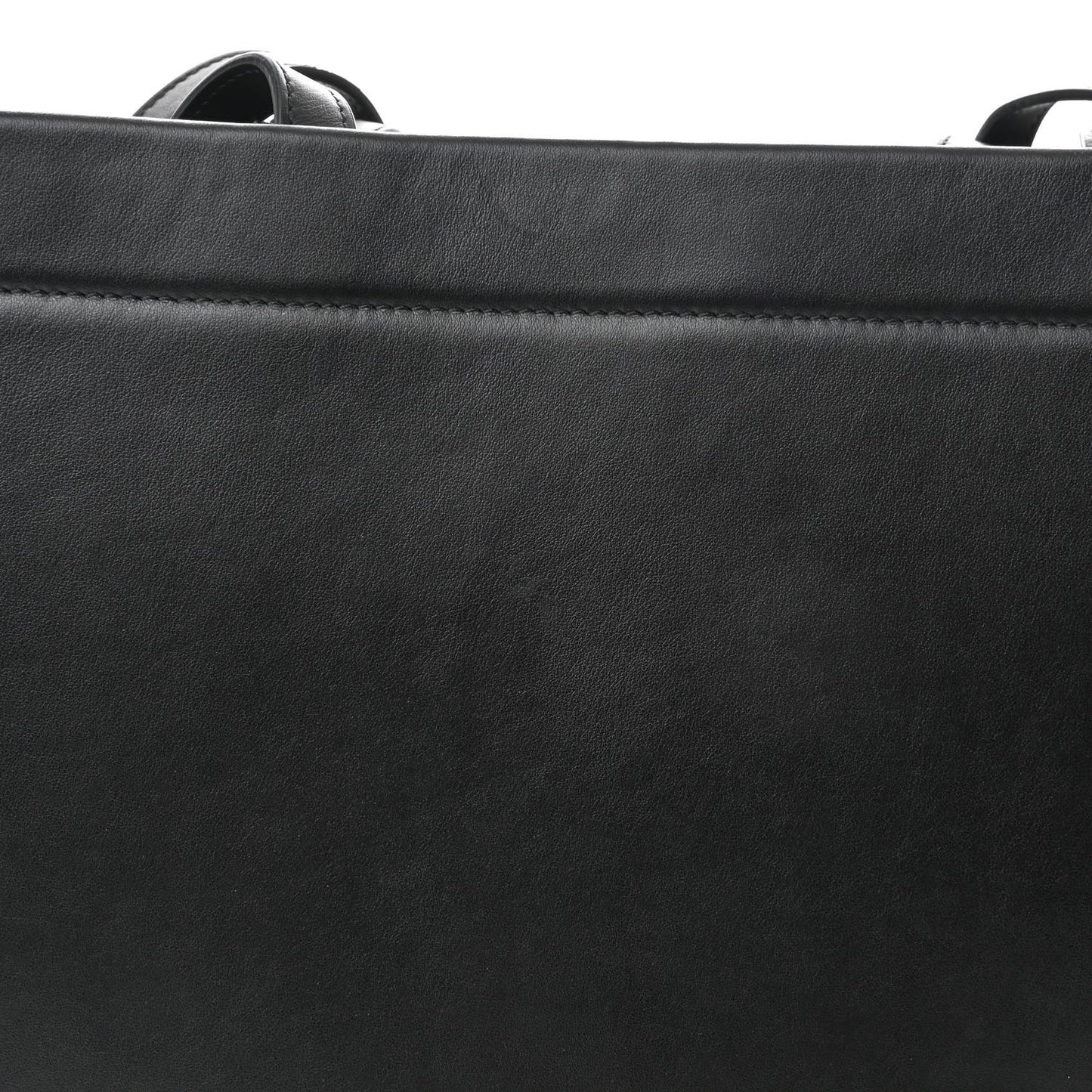 Smooth Calfskin Le Cabas Neve Tote Black