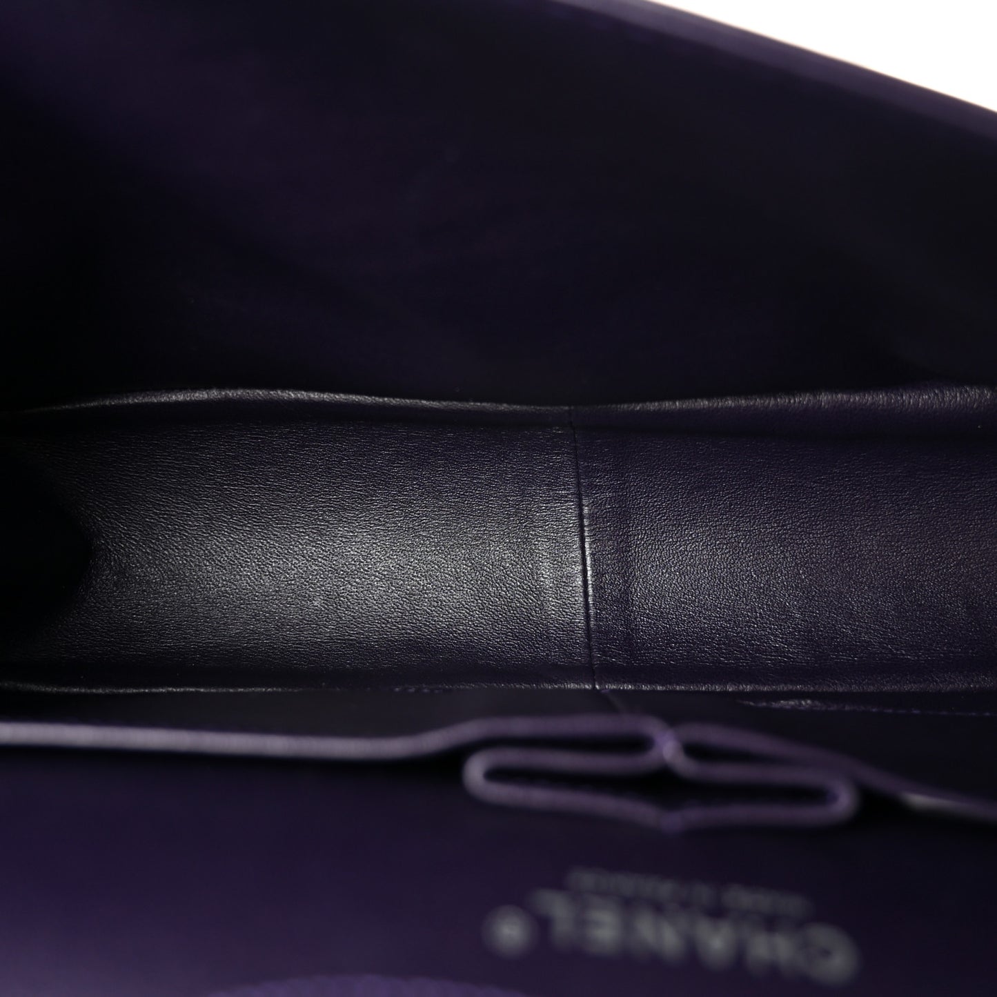 Aged Calfskin Quilted 2.55 Reissue 225 Flap Purple