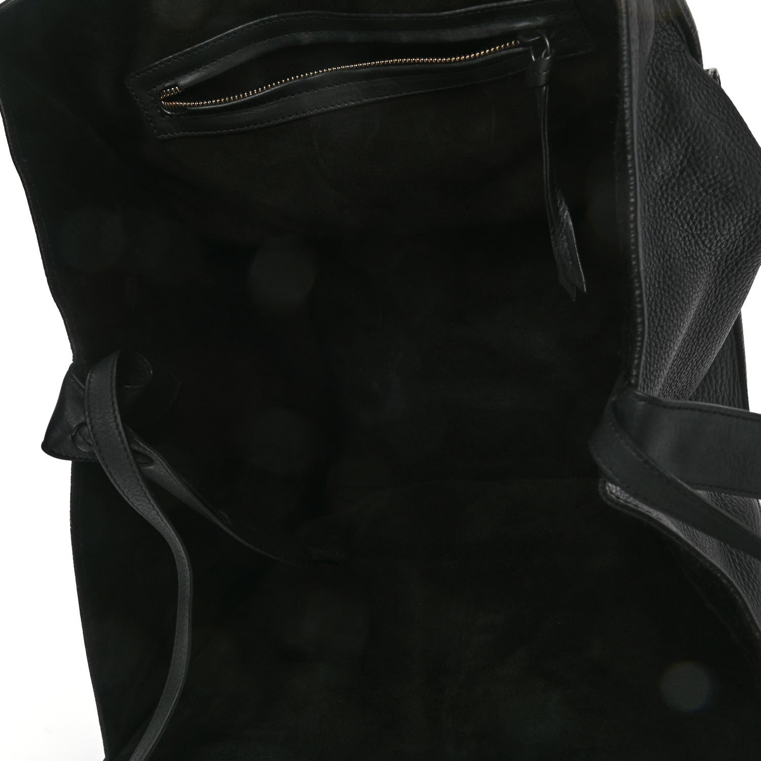 Celine Grained Calfskin Medium Phantom Luggage Black 4 of 4