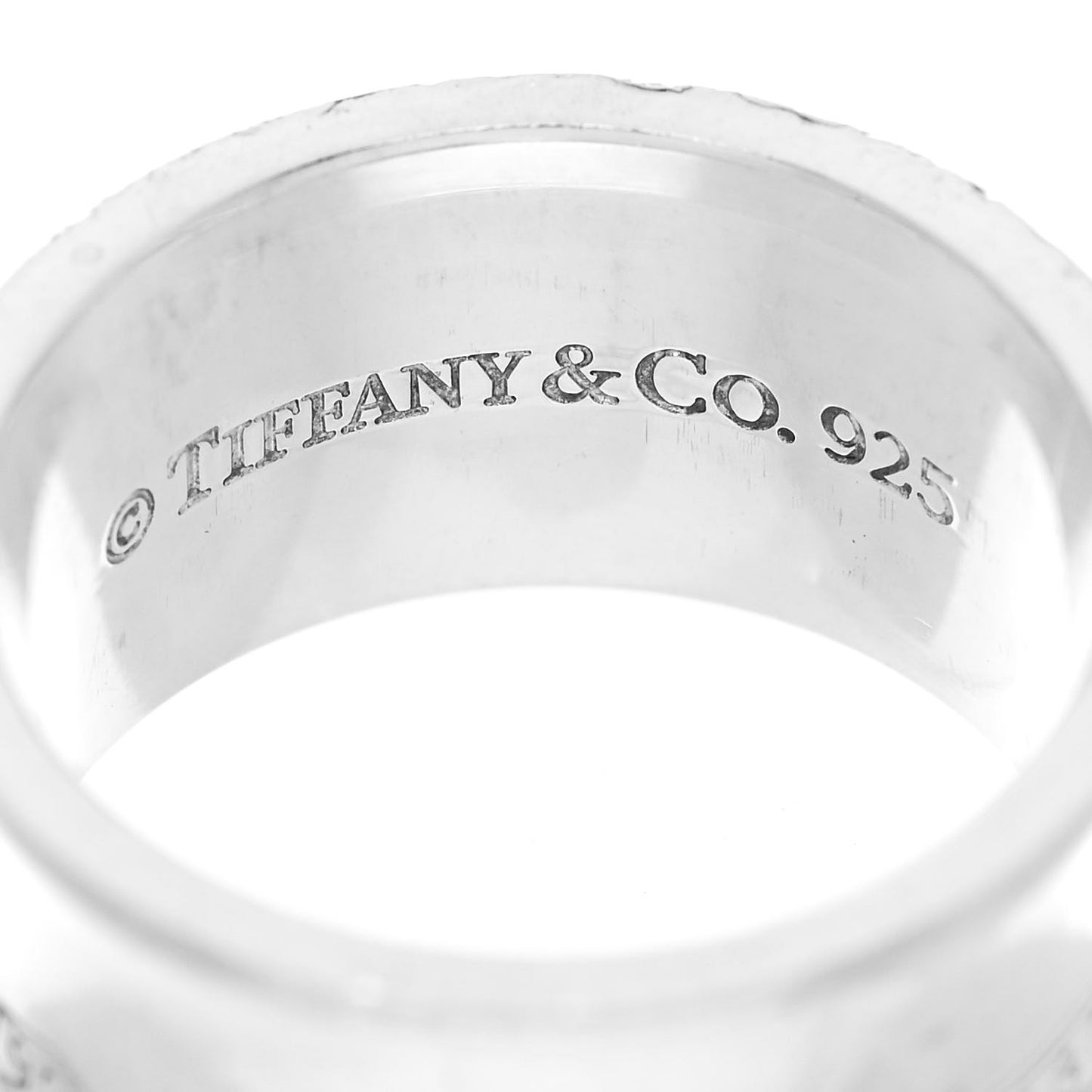 Sterling Silver Wide 1837 Ring 58 8.5