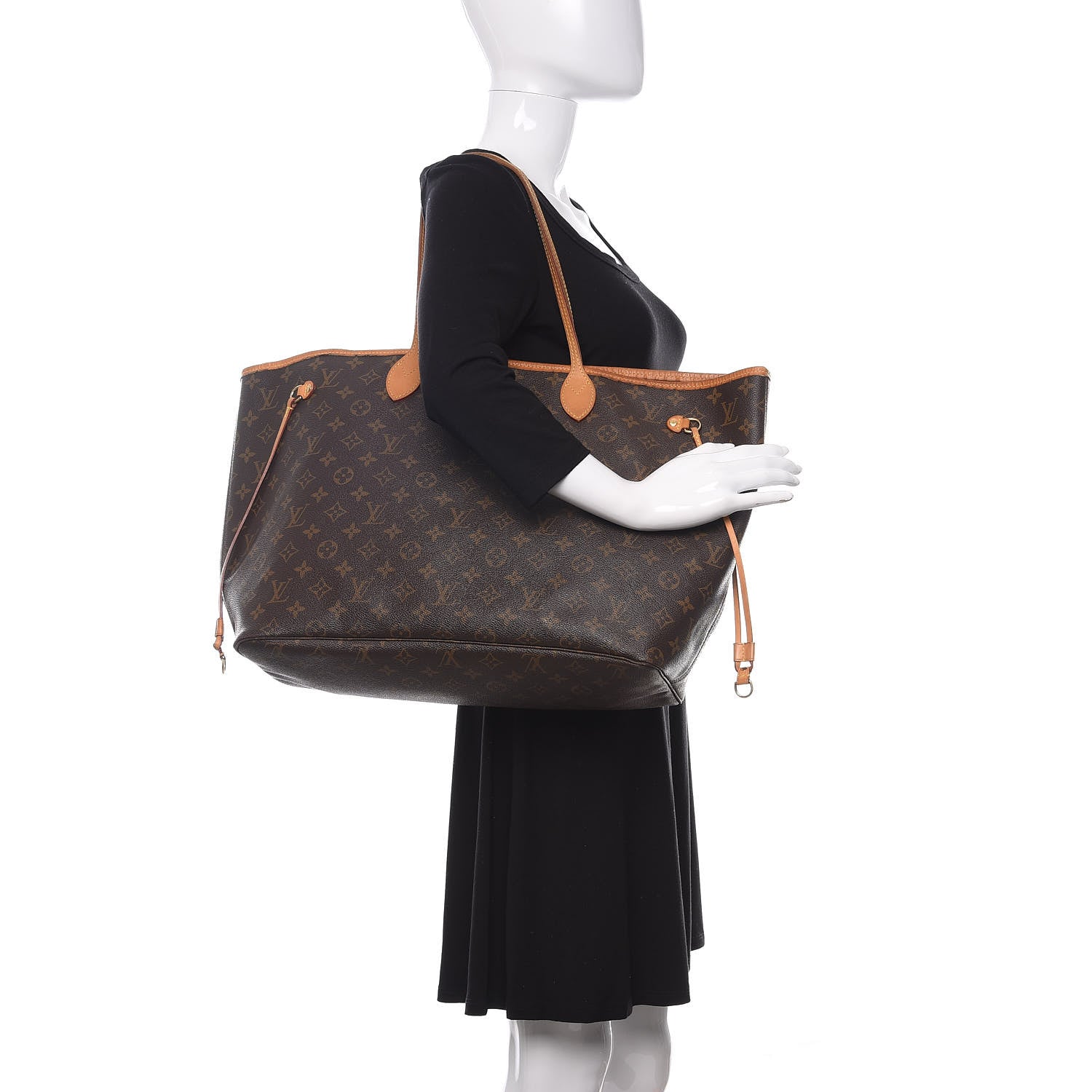 Louis Vuitton Monogram Neverfull GM 2 of 17