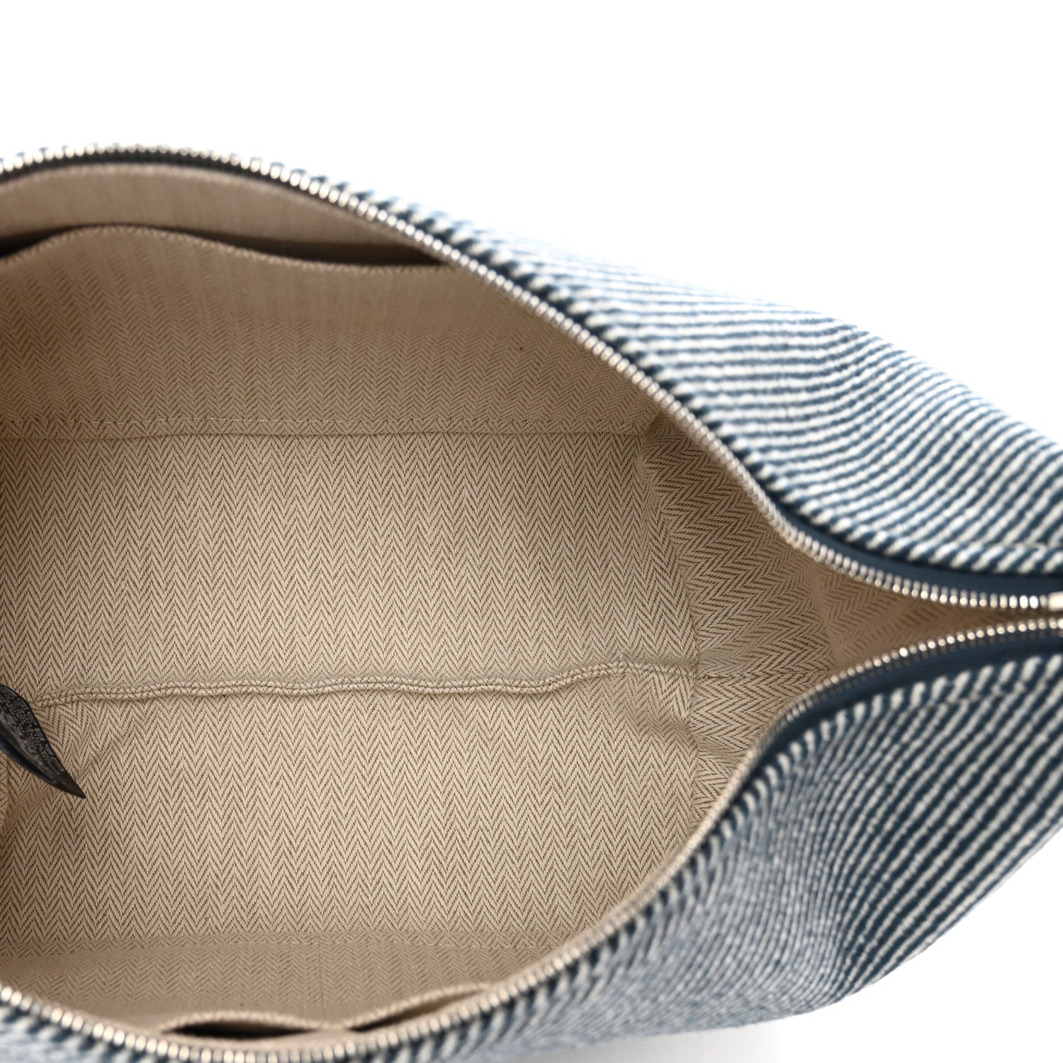 Hermes Canvas Small Bride-A-Brac H Natte Pouch Bleu Abysse 5 of 7
