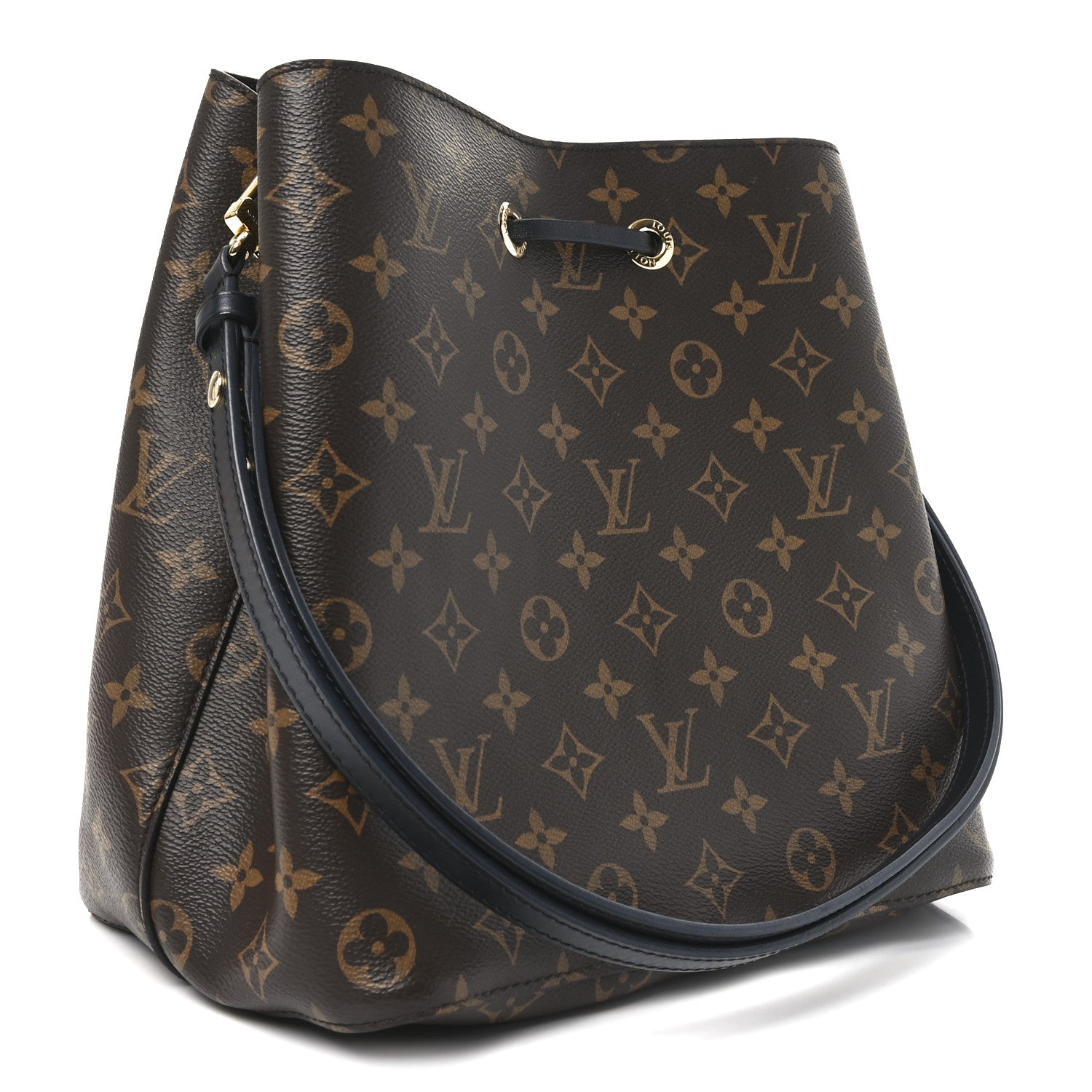 Louis Vuitton Monogram Neonoe MM Black 3 of 9