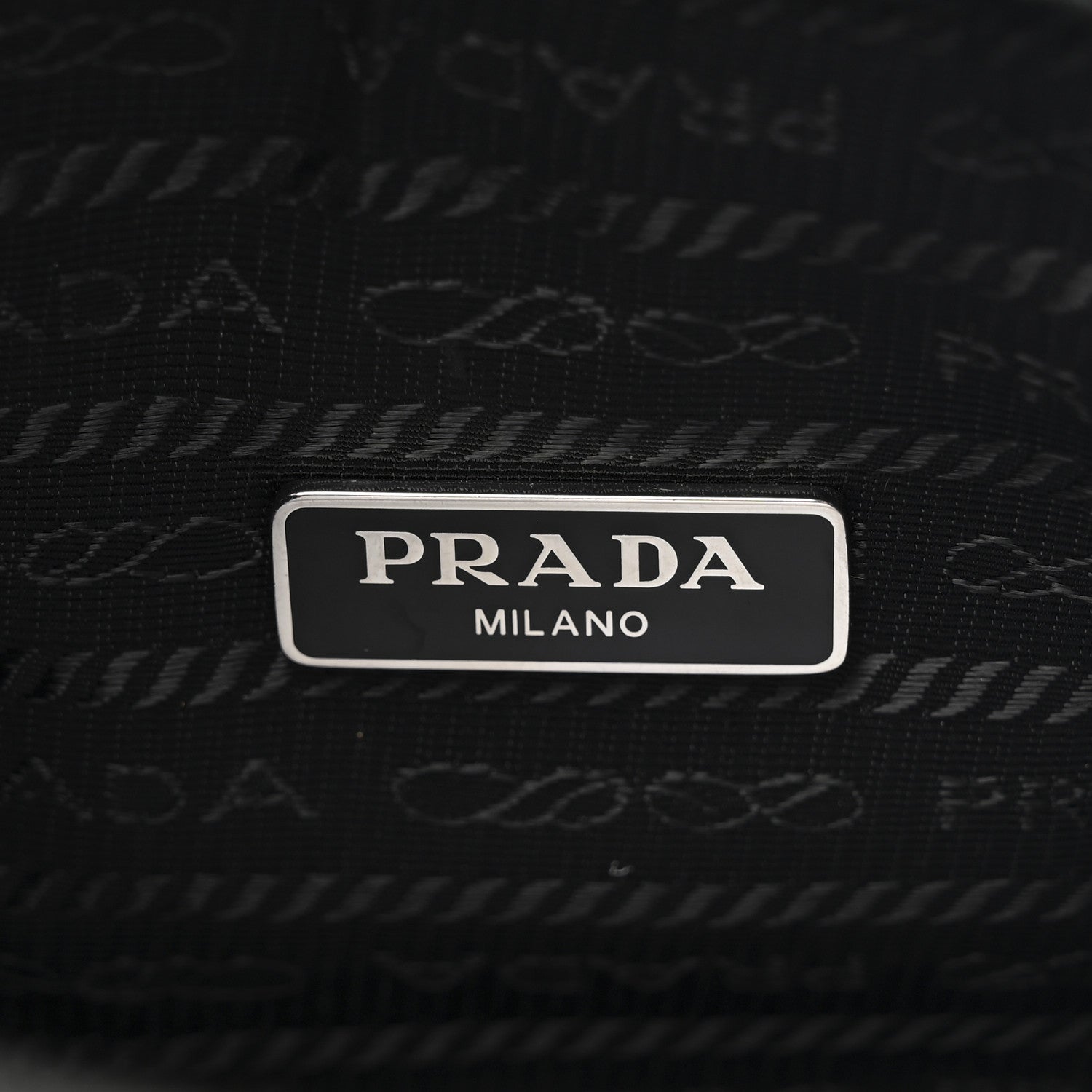 Prada Tessuto Nylon Mini Re-Edition 2000 Bag Black 6 of 10