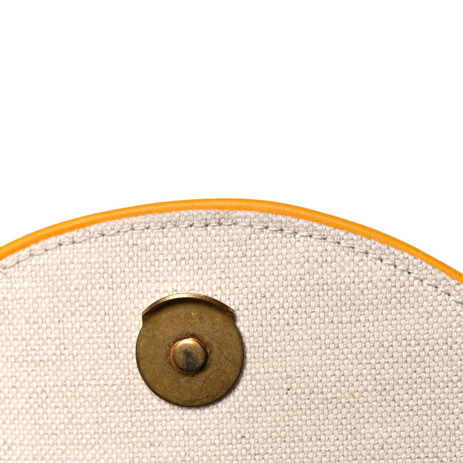 Gucci Linen Canvas Embroidered Small Shoulder Bag White 22 of 25