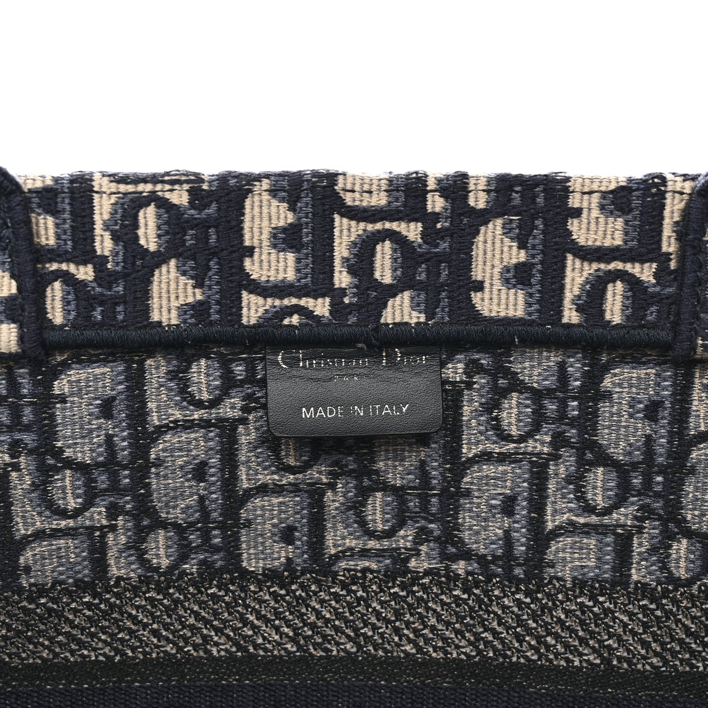 Oblique Medium Book Tote Blue Multicolor
