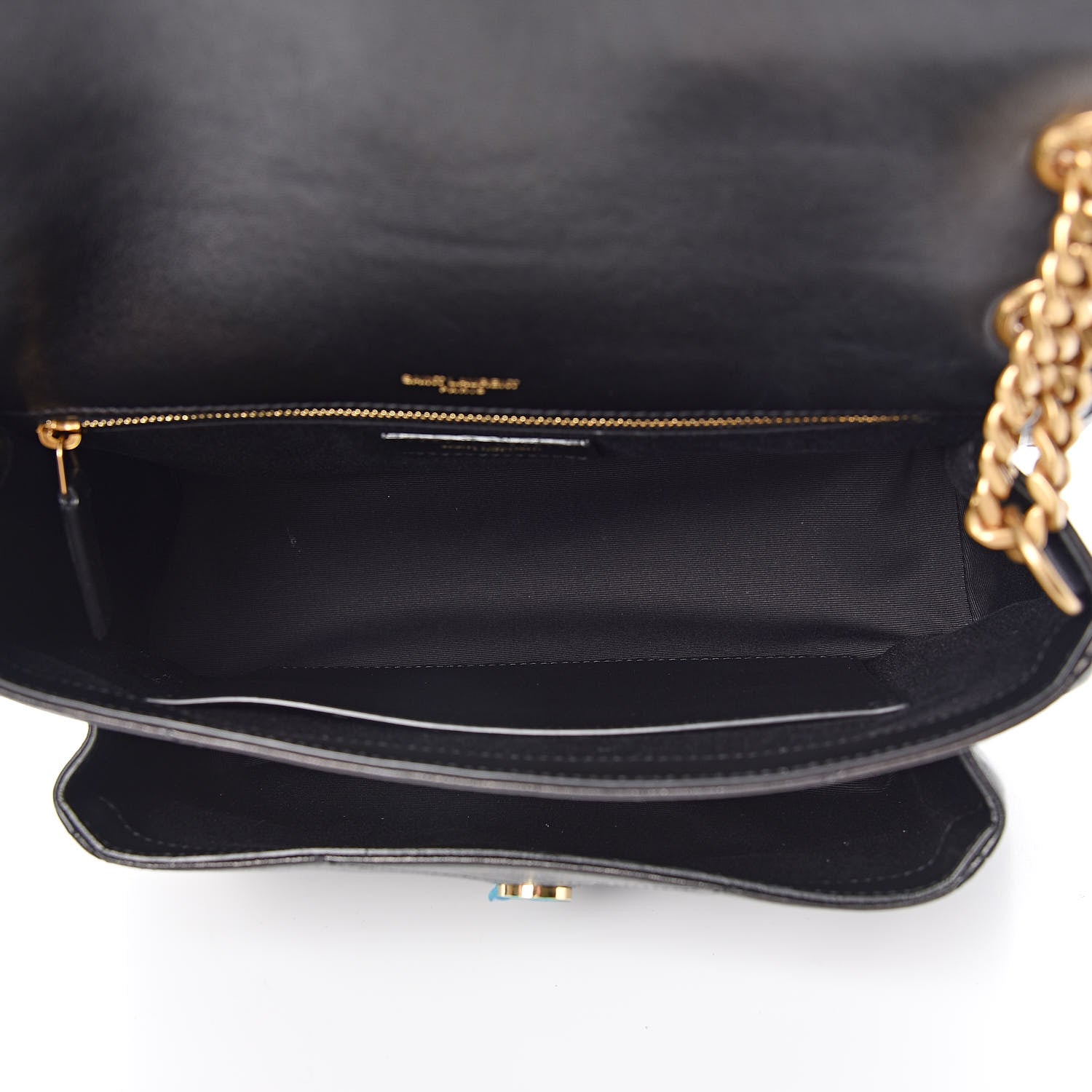 Saint Laurent Lambskin Matelasse Monogram Medium Niki Chain Satchel Black 5 of 10