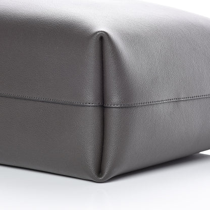 Saint Laurent Calfskin Large Shopping Tote Coal 10 of 10