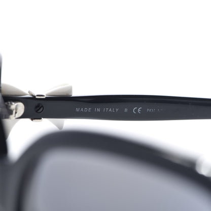 Chanel CC Bow Sunglasses 5171 Black White 6 of 8