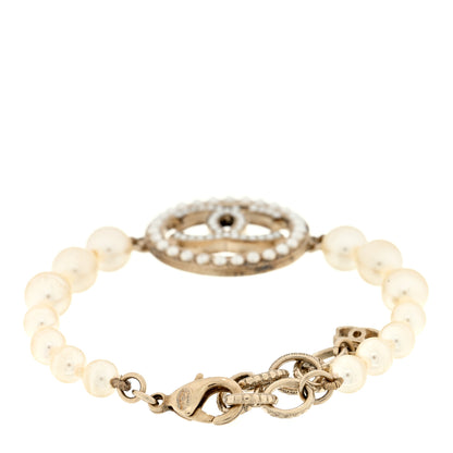Chanel Pearl CC Bracelet Gold 2 of 4