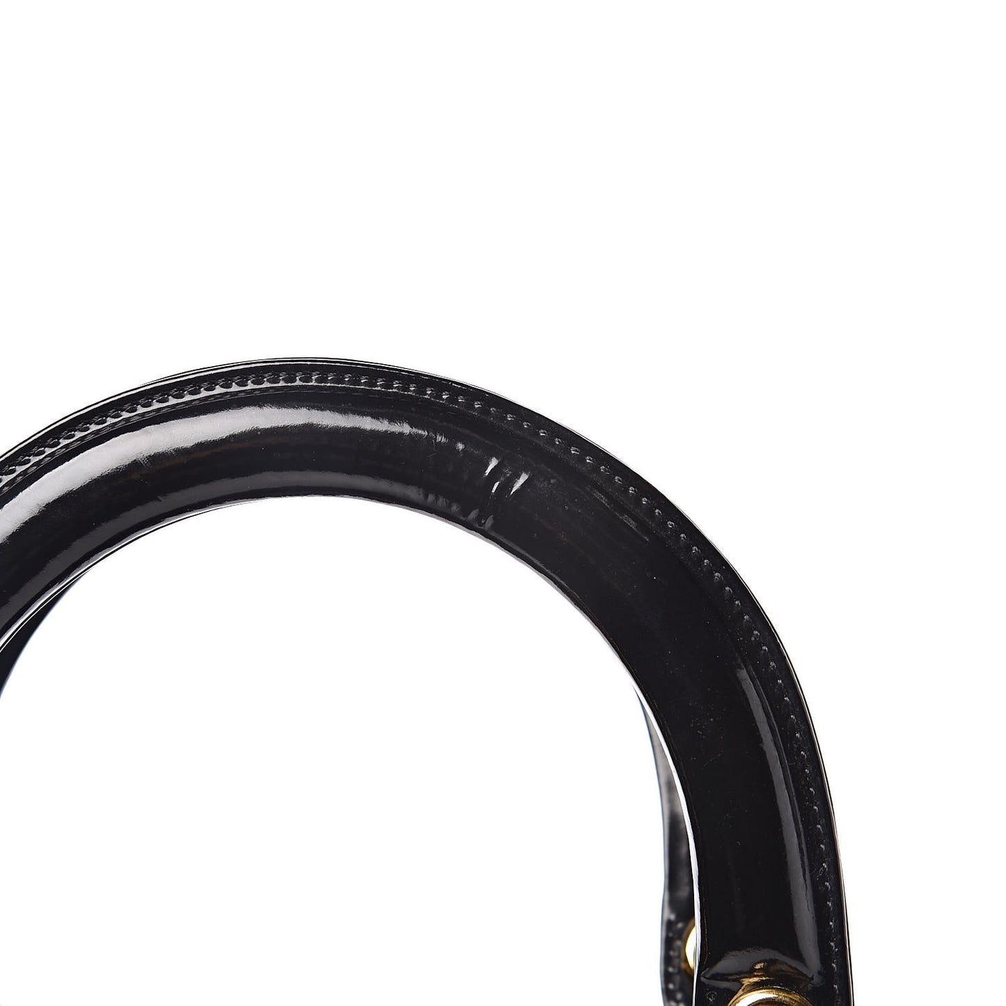 Patent Cannage Medium Lady Dior Black
