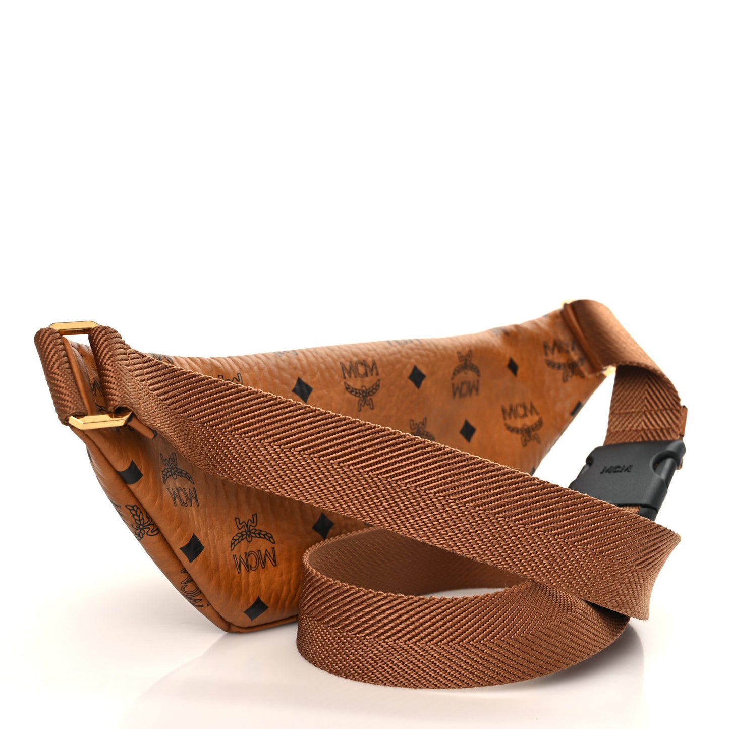 Visetos Small Fusten Belt Bag Cognac