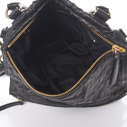Givenchy Tumbled Sheepskin Medium Pandora Black 5 of 10