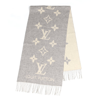 Louis Vuitton Cashmere Monogram Reykjavik Scarf 2 of 4