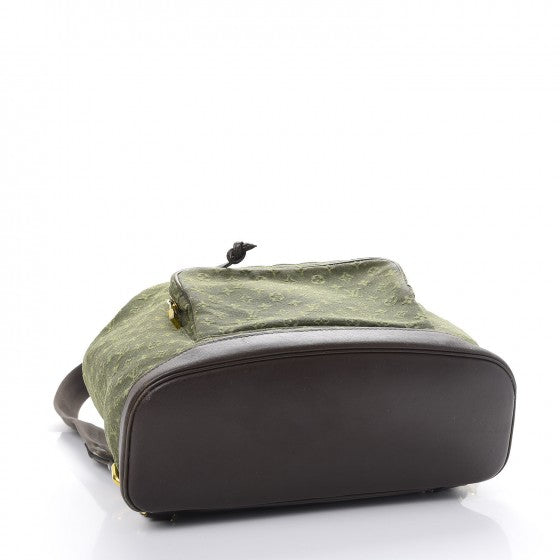Louis Vuitton Mini Monogram Montsouris GM Backpack Kaki 4 of 19