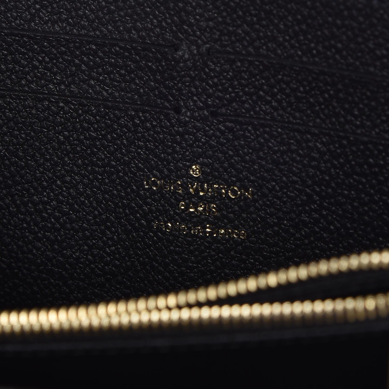 Louis Vuitton Empreinte Zippy Wallet Black 6 of 7