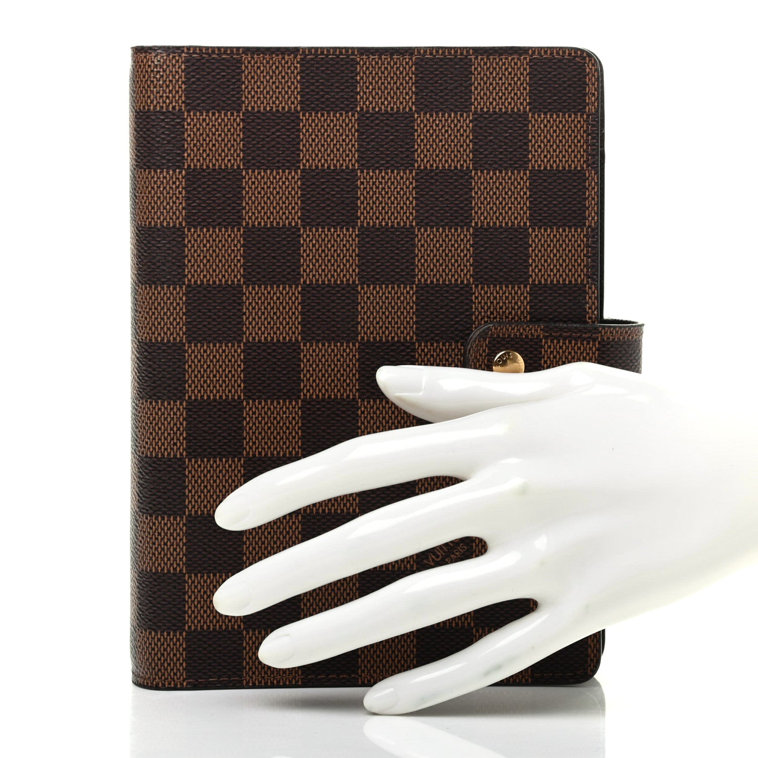 Louis Vuitton Damier Ebene Medium Ring Agenda Cover 2 of 7