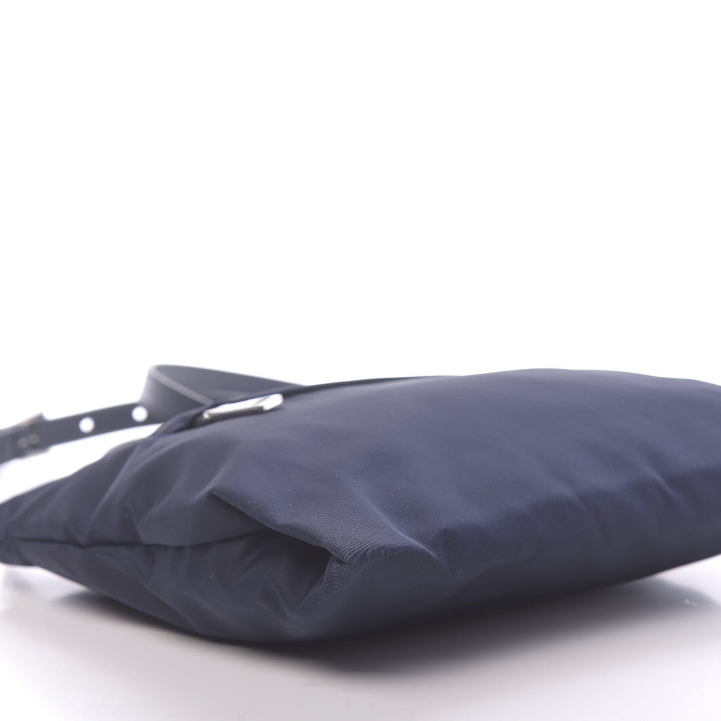 Tessuto Nylon Saffiano Flat Messenger Bag Baltico