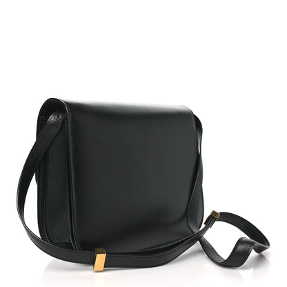 Celine Box Calfskin Medium Classic Box Flap Bag Black 3 of 9