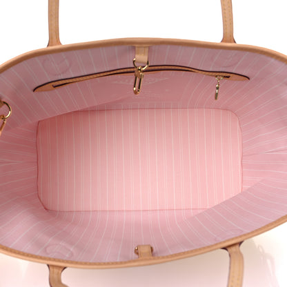 Louis Vuitton Monogram Giant By The Pool Neverfull MM Light Pink 6 of 13