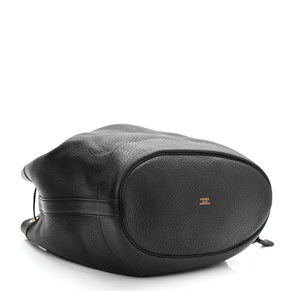 Hermes Taurillon Clemence Market 28 Black 4 of 9