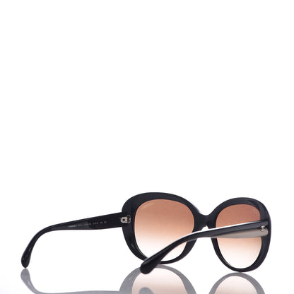Chanel Signature Oval Sunglasses 5312 Black 4 of 7