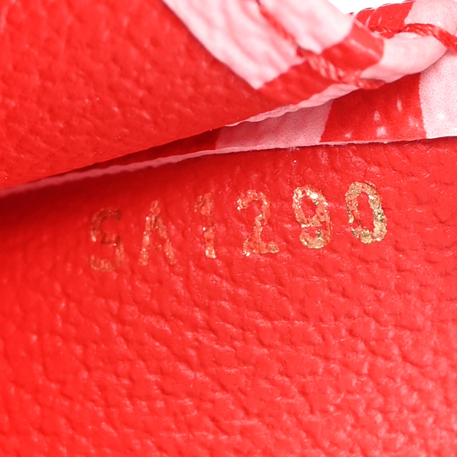Louis Vuitton Monogram Giant Crafty Pochette Toiletry 26 Rouge Rose Creme 7 of 8