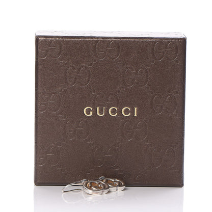 Gucci Sterling Silver Britt Drop Earrings 5 of 5