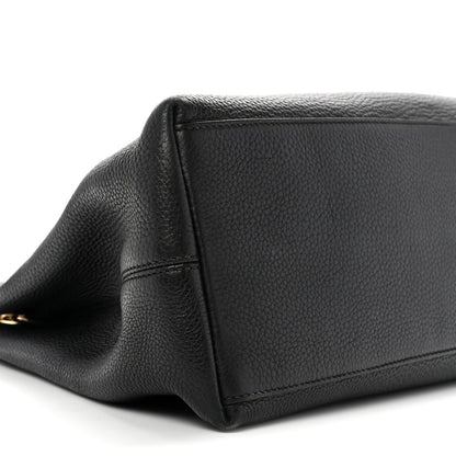 Gucci Pebbled Calfskin Medium Soho Chain Shoulder Bag Black 9 of 15