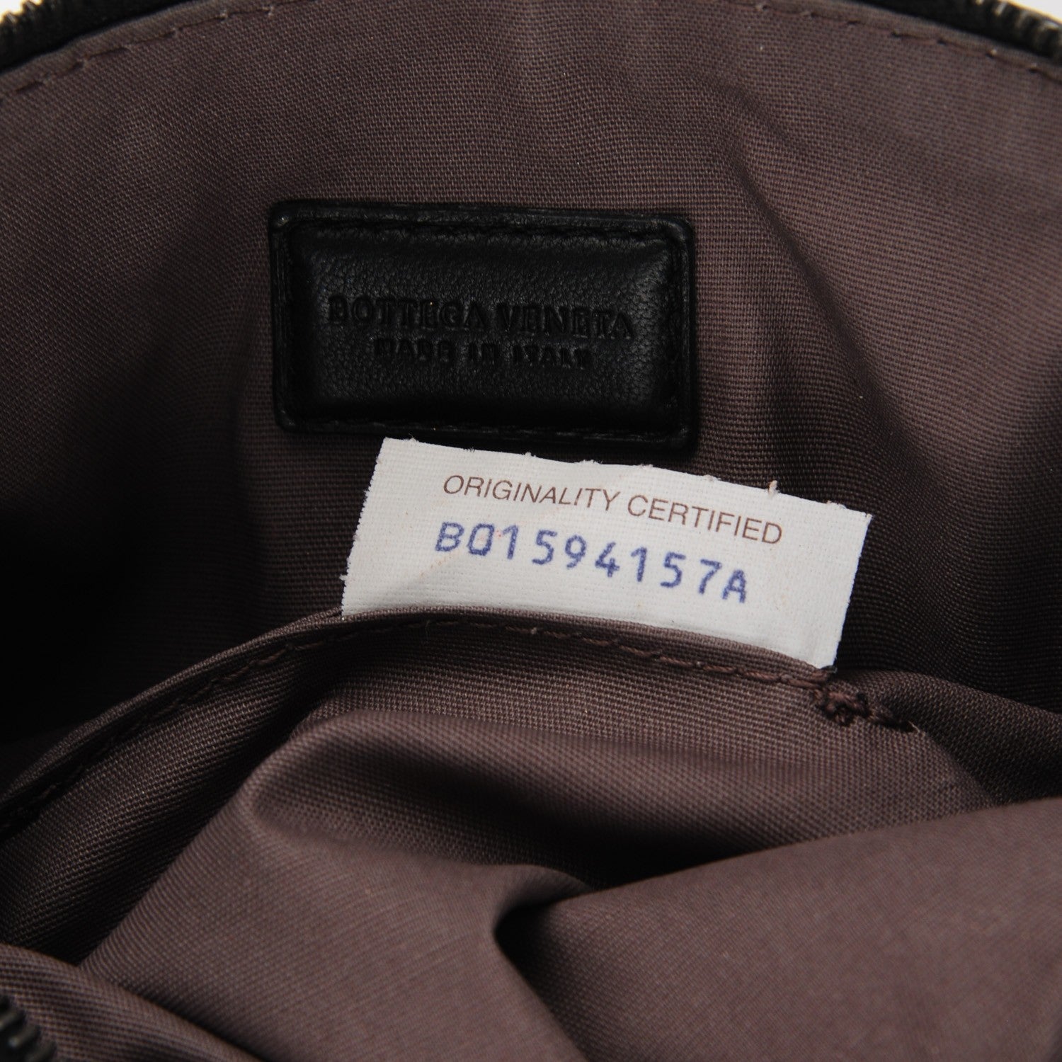 Bottega Veneta Nappa Intrecciato Small Cosmetic Case Nero Black 6 of 7
