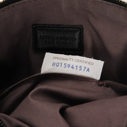 Bottega Veneta Nappa Intrecciato Small Cosmetic Case Nero Black 6 of 7
