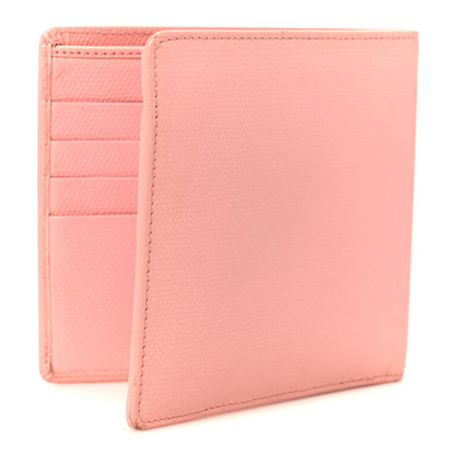 Chanel Caviar CC Button Bi-Fold Wallet Pink 3 of 10