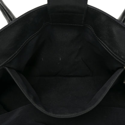 Chanel Calfskin Cerf Executive Shopper Tote Black 18 of 33