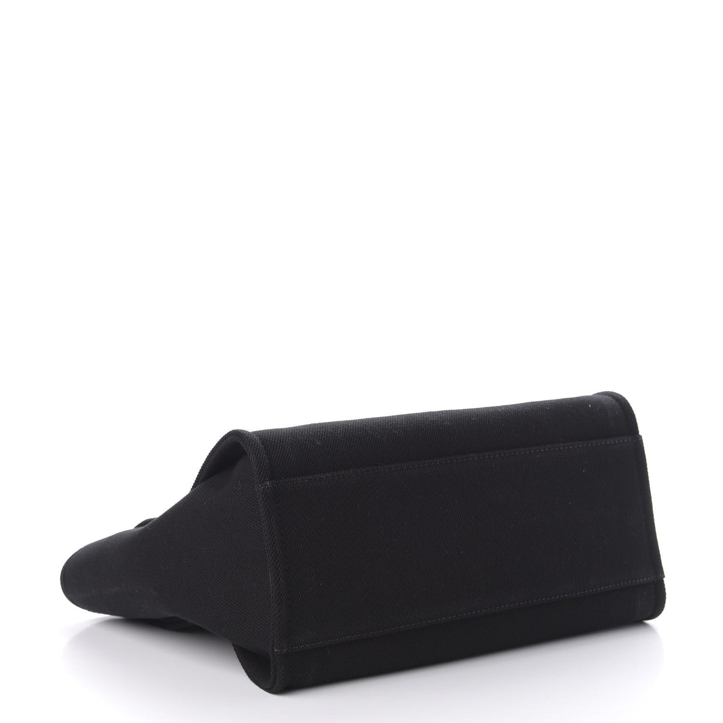 Canvas Pearl Medium Deauville Tote Black