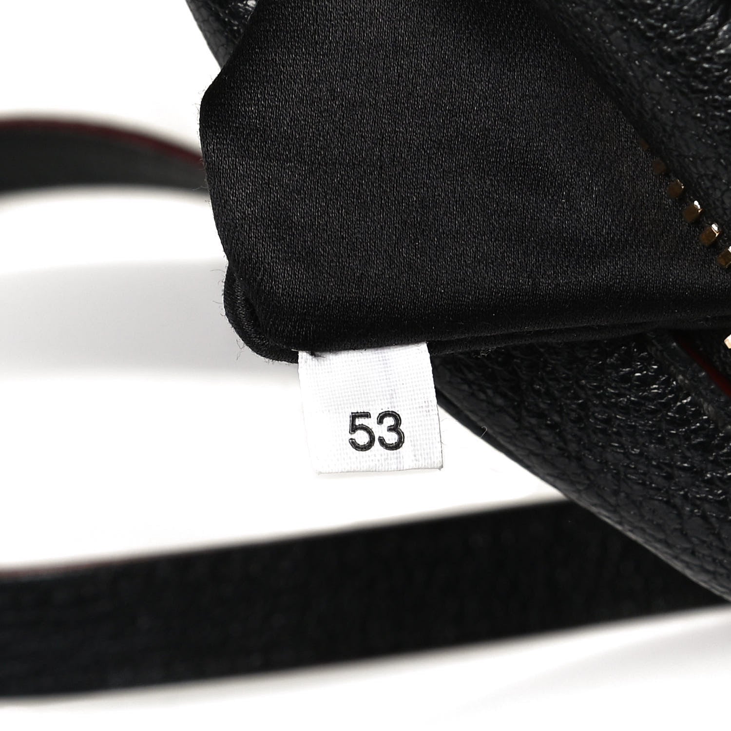 Miu Miu Goatskin Madras Backpack Black 13 of 24