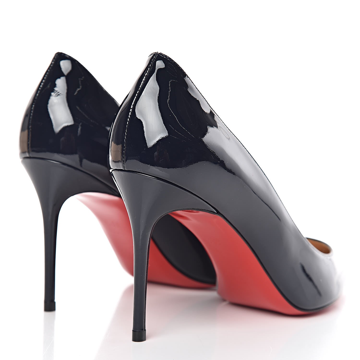 Christian Louboutin Patent Decollete 554 85 Pumps 38.5 Marine 4 of 8
