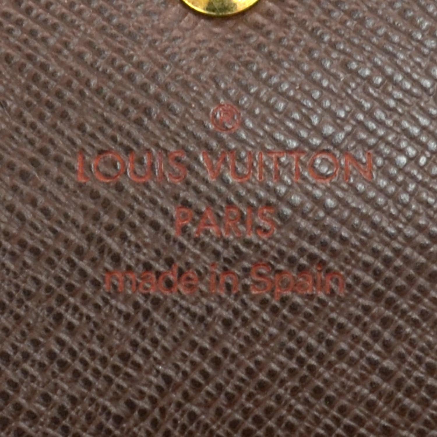 Louis Vuitton Damier Ebene Sarah Wallet 6 of 7