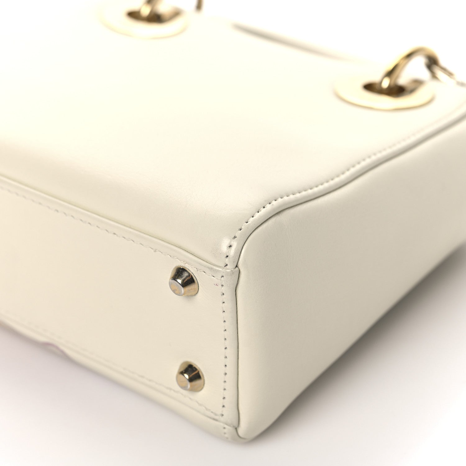 Christian Dior Calfskin Niki De Saint Phalle Dioramour Mini Supple Lady Dior White Multicolor 12 of 15
