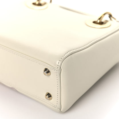 Christian Dior Calfskin Niki De Saint Phalle Dioramour Mini Supple Lady Dior White Multicolor 12 of 15