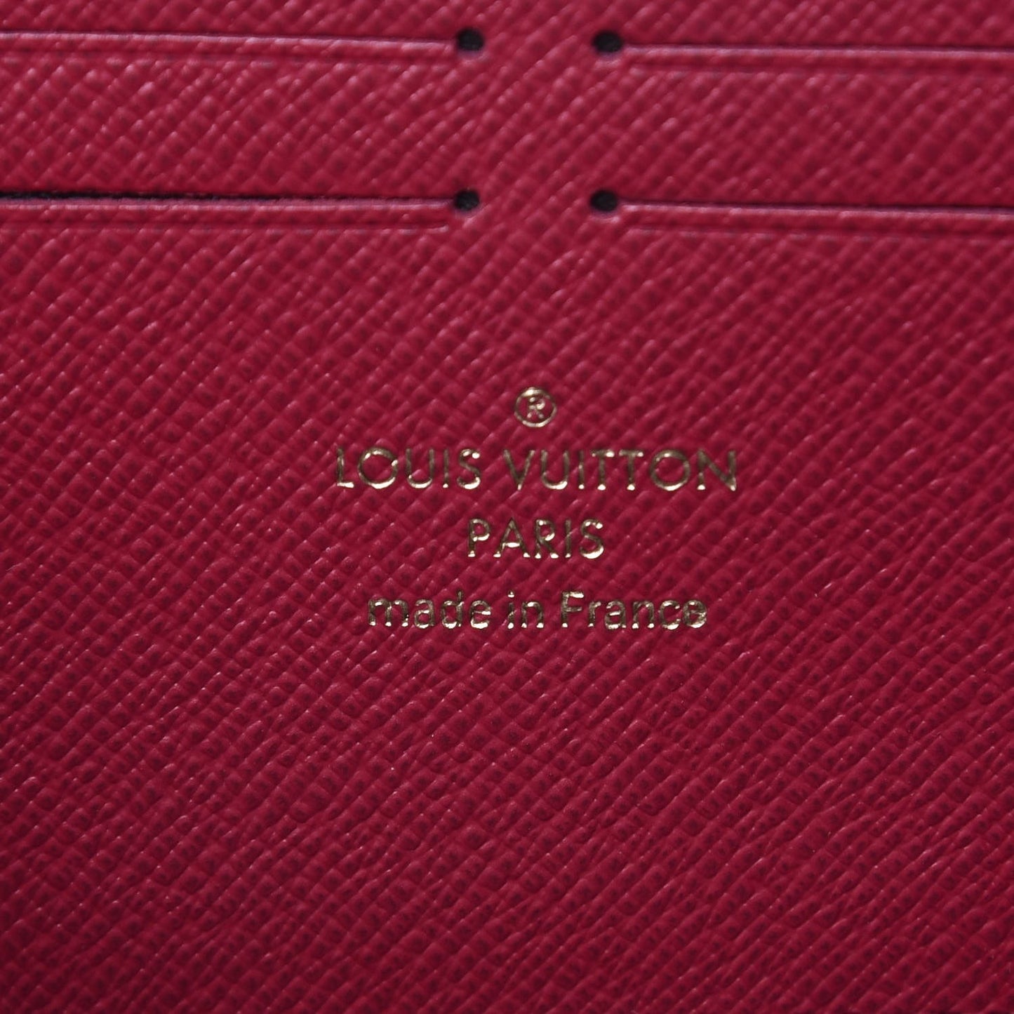 Monogram Clemence Wallet Fuchsia