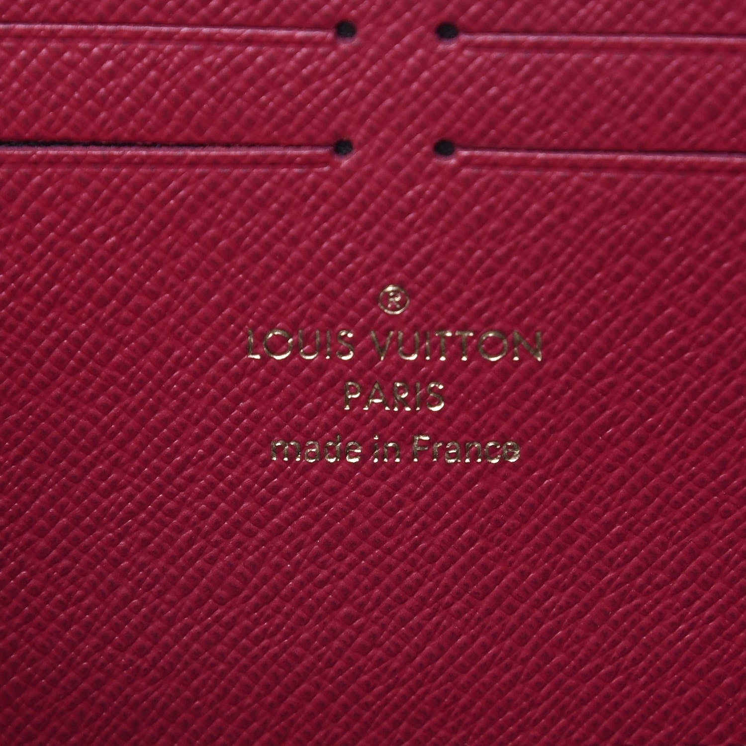 Louis Vuitton Monogram Clemence Wallet Fuchsia 6 of 8