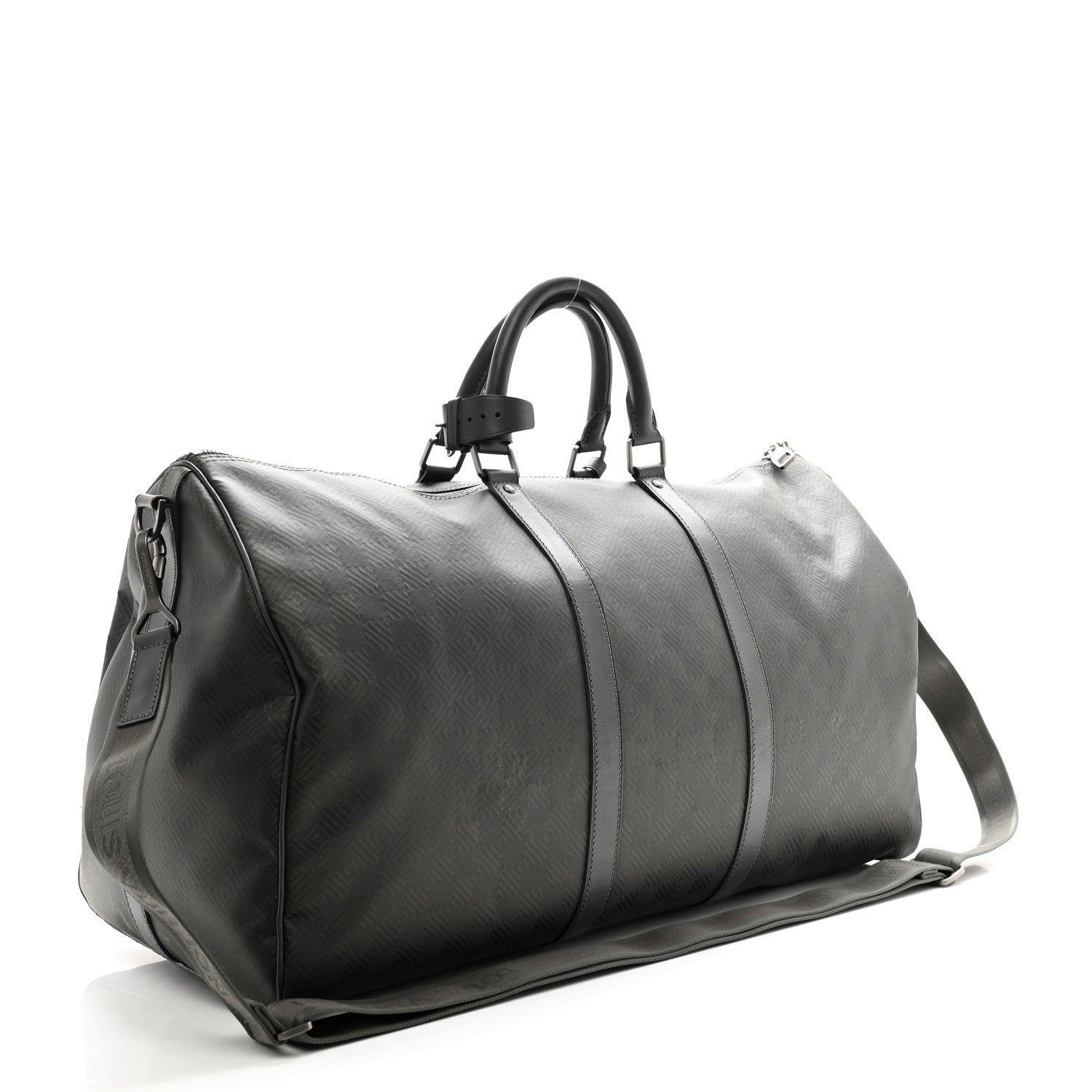 Louis Vuitton Damier Carbone Keepall Bandouliere 55 2 of 14